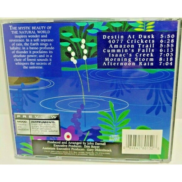 Earth Harmony by John Darnall (CD, 1995, Unison) - Picture 6 of 6